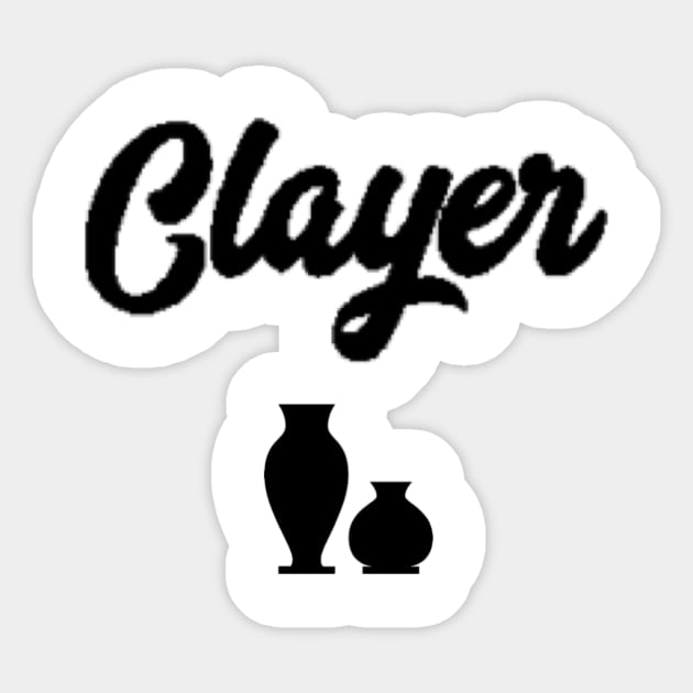 Clayer Sticker by Sloop